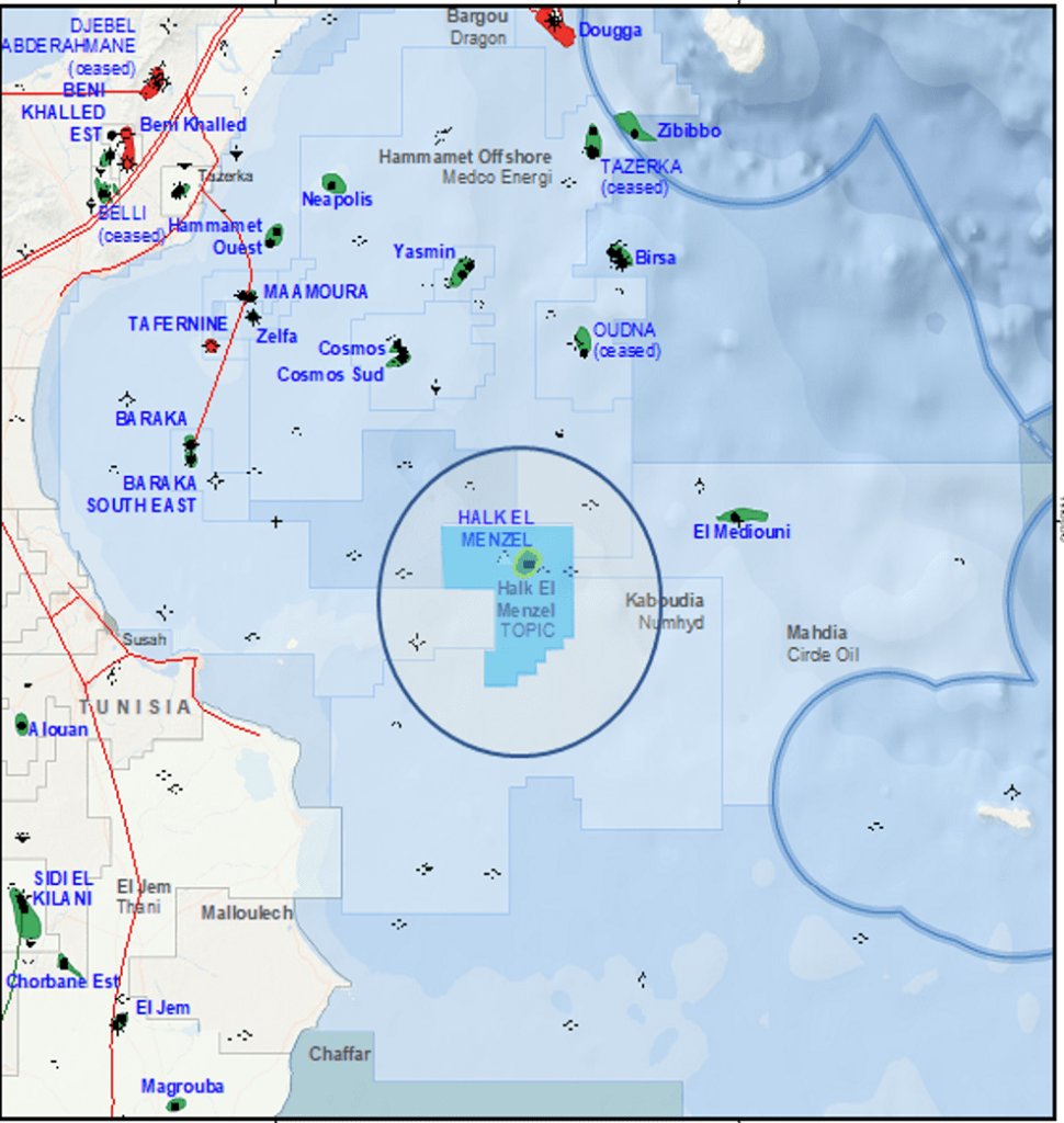 Tunisian Offshore and onshore Petroleum and Industrial Contractors